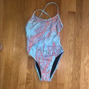 JOLYN one piece tie back. Coral Reef size 28